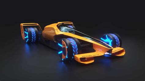 F1 2050 Mclaren Presents Radical Future Concept Mclextreme