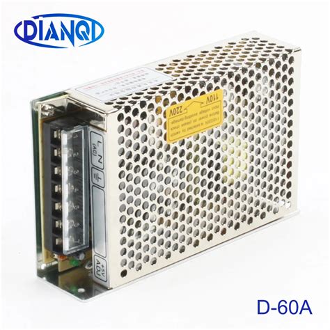 Dual Output Power Supply 60w 5v 12v Power Suply D 60a Ac Dc Converter