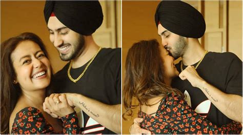 Neha Kakkar Gets Best Valentines Day T From Husband Rohanpreet As He Gets ‘nehus Man