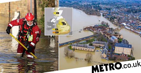 Storm Bella Risk To Life Flood Warnings Issued As Uk Braces For Storm