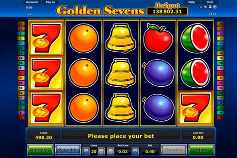 Play Golden Sevens FREE Slot | Novomatic Casino Slots Online