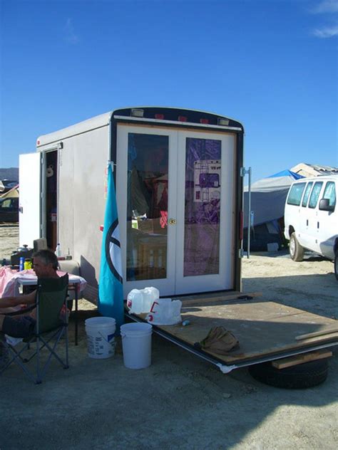 Awesome Ideas For Enclosed Cargo Trailer Camper Conversion 10