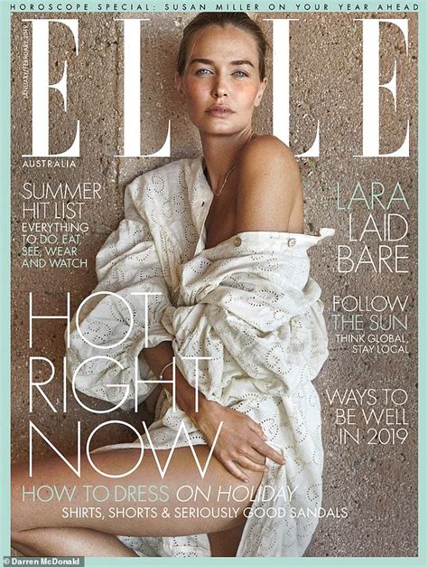 Lara Bingle Looks Stunning In A Fashion Shoot For Elle Australia