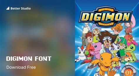 Digimon Font Download Free Font And Logo