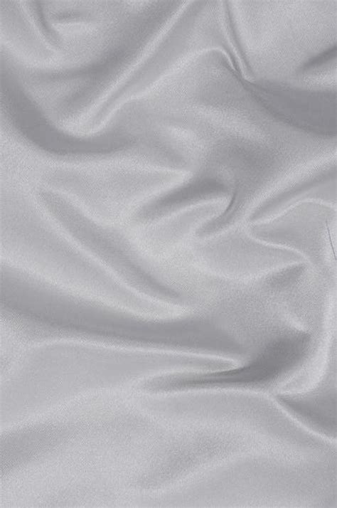 Silver Silk Duchess Satin Fabric By The Yard