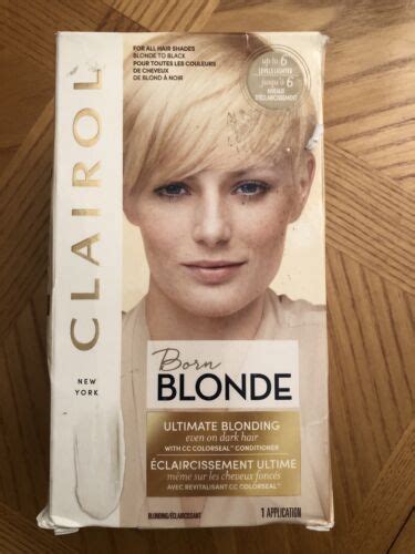 Clairol Born Blonde Nicen Easy Ultimate Blonding For All Shades Hair Dye 12 Ebay