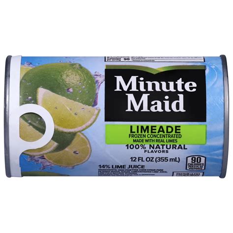 Minute Maid Premium Frozen Limeade Shop Juice And Smoothies At H E B
