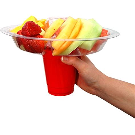 The Go Plate Reusable Food And Beverage Holder 21 Plates Pricepulse