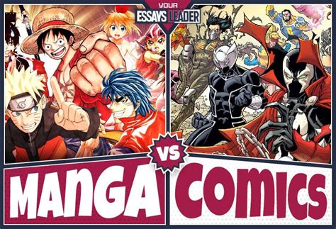 What Is Difference Between Manga And Comics EssaysLeader