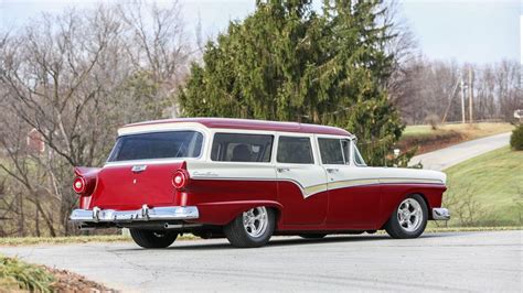 1957 Ford Wagon Resto Mod 3 Ford Lincoln Mercury Car Advertising