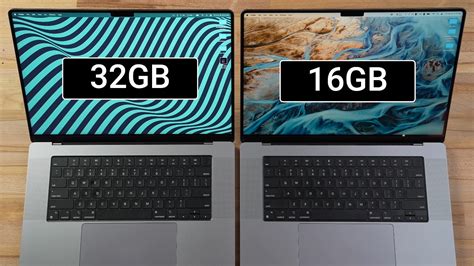 2021 Macbook Pro Ram Test 16gb Vs 32gb Video Iphone In Canada Blog