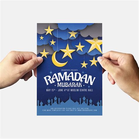 Ramadan Mubarak Flyer Templates Psd And Vector Brandpacks