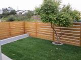 Horizontal Wood Fencing Images