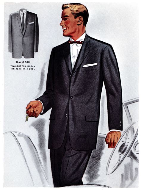 Hist Ria Da Moda Anos Parte Moda Masculina