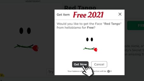 How To Get Red Tango For Free Working 2021 Roblox Youtube