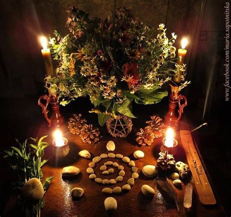 Pin By The Bohemian Buddhist On Sacred Spaces Wiccan Altar Pagan