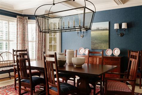 Cozy New England Colonial Traditional Dining Room Boston By