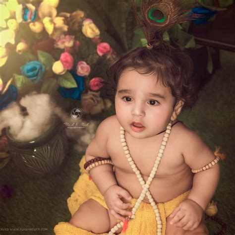 Cute Baby Krishna Photoshoot - Baby Viewer