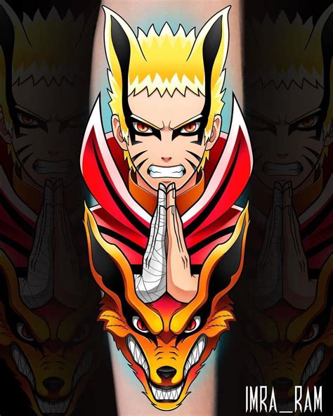 Otaku Tattoo Anime On Instagram Naruto Kurama Available In Imra Ram Otaku Tattoo