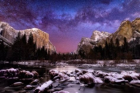 Yosemite National Park Milky Way Lars Leber Photography