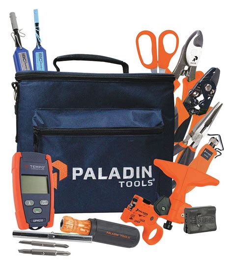 Paladin Fiber Optic Tool Kit For Stripping Fiber Optic For Use With