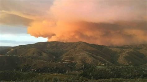 Two Firefighters Injured Battling Wildfire Near Yosemite National Park