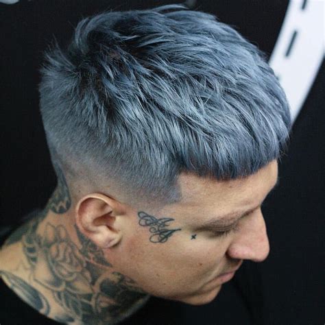 Dark Warm Grey Hair Color For Men Männer Haarfarbe Haare Männer Frisuren