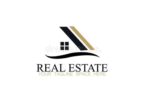 Real Estate Logo Design Vector Stock Vector Illustration Of Business