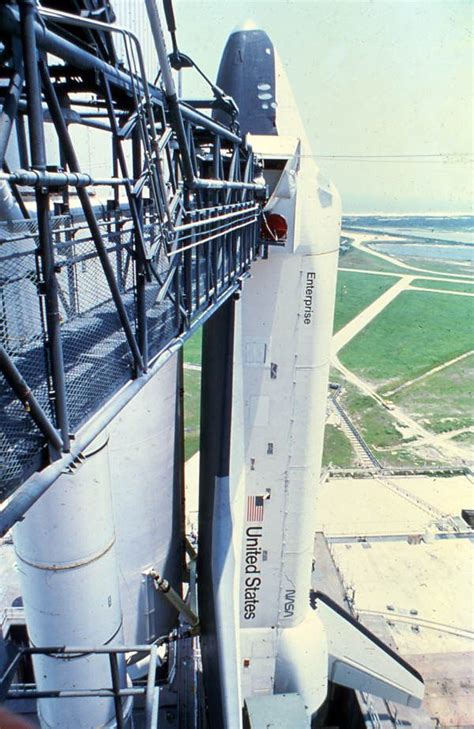 Enterprise On Pad 1979 Space Shuttle Nasa Space Program