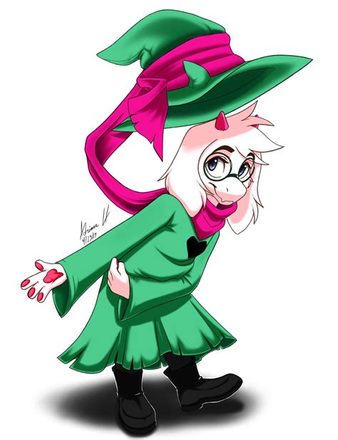 Ralsei Is Pleased To Meet You All By Theart 10 Deltarune