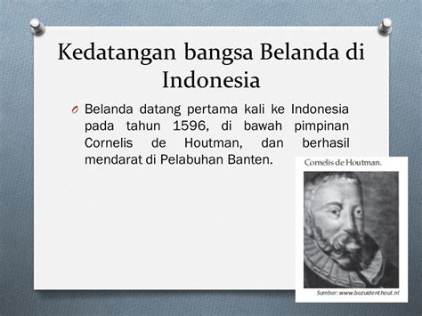 Sejarah Masuknya Bangsa Belanda Ke Indonesia Seputar Sejarah