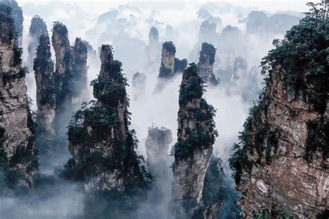 4 Zhangjiajie National Park Hd Wallpapers Background Images