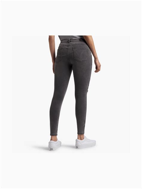 Redbat Womens Grey Wash Super Skinny Jeans