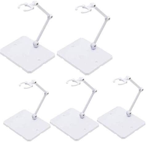 Lotcow 4 Pcs Action Figure Display Stands Adjustable Action