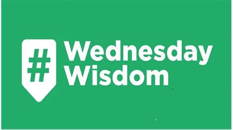 Wednesday Wisdom Youtube