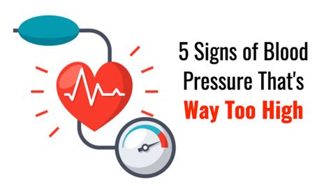 5 Signs Of Blood Pressure Thats Way Too High Womenworking