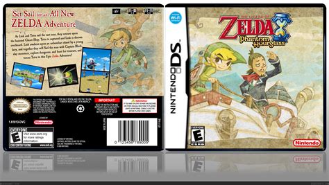 The Legend Of Zelda Phantom Hourglass Nintendo Ds Box Art