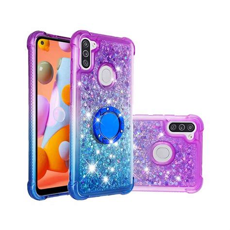 Liquid Glitter Sparkle Bling Cases For Samsung Galaxy A11 64 Inch