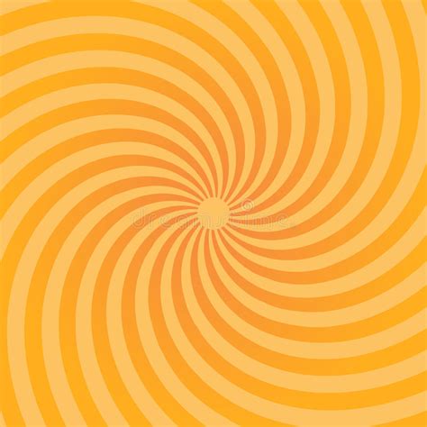 Sunburst Pattern Abstract Radial Bright Sun Burst Background Orange