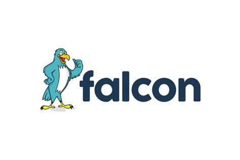 Falcon logo inspiration, Mascot, Cartoon