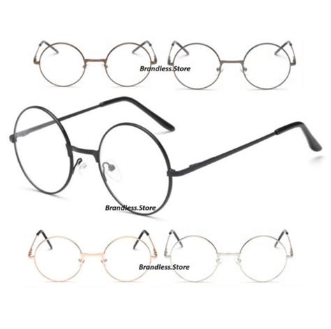 near sighted round metal frame nerd short distance glasses myopia 1 0 to 4 0uk ebay