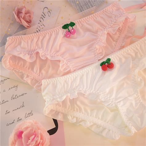 Cherry Underwear Slip Donna Majtki Bezszwowe Thong String Culotte Femme