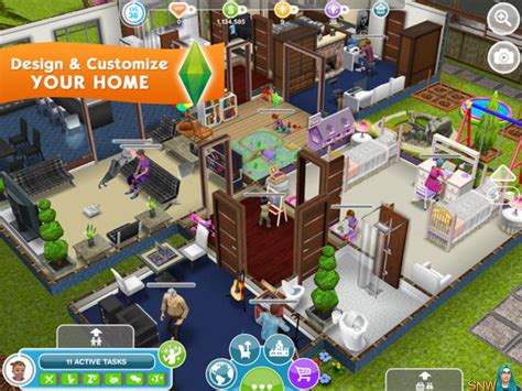 The Sims Freeplay Screenshots Snw