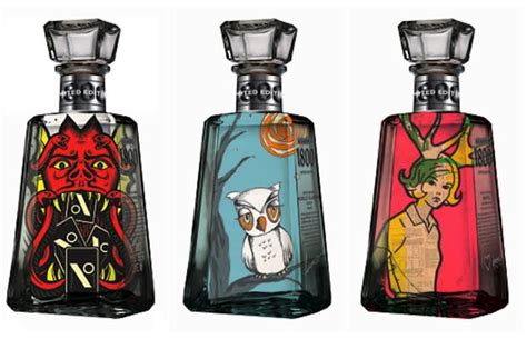 1800 Tequila Essential Artists 25 Cool Liquor Bottles Worth Buying