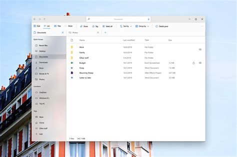 This Windows 10 Concept Shows File Explorer Tabs And