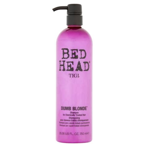Tigi Bed Head Dumb Blonde 2536 Fl Oz Shampoo