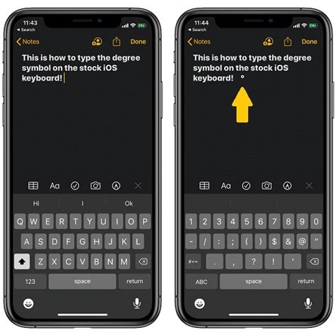 Press and hold the alt key and type the number 9733 or 9734 to make star symbol. How To Type The Degree Symbol On iPhone, iPad, Mac And ...