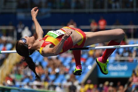 Olympics 2016 Ruth Beitia Wins Gold Medal In Womens High Jump