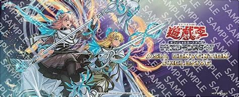 Yugioh Official Playmat Exosister Asia Convention Exclusive New Taipei