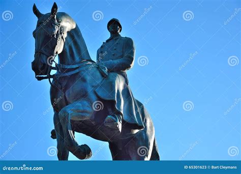 A Belgian King On His Horse Stock Image Image Of Power Force 65301623